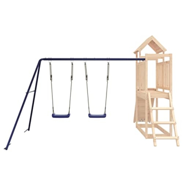 Yolola Spielturm Outdoor Gartenspiele Für Kinder Type-23 Spielturm Mit Rutsche Und Schaukel,Kinderrutsche Outdoor,Kindergartenschaukeln Empfohlenes Benutzeralter: 3-8 Jahre - 7