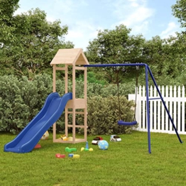 Yolola Spielturm Outdoor Gartenspiele Für Kinder Type-25 Spielturm Mit Rutsche Und Schaukel,Kinderrutsche Outdoor,Kindergartenschaukeln Empfohlenes Benutzeralter: 3-8 Jahre - 1