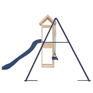 Yolola Spielturm Outdoor Gartenspiele Für Kinder Type-25 Spielturm Mit Rutsche Und Schaukel,Kinderrutsche Outdoor,Kindergartenschaukeln Empfohlenes Benutzeralter: 3-8 Jahre - 6