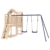 Yolola Spielturm Outdoor Gartenspiele Für Kinder Type-39 Spielturm Mit Rutsche Und Schaukel,Kinderrutsche Outdoor,Kindergartenschaukeln Empfohlenes Benutzeralter: 3-8 Jahre - 3