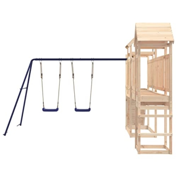 Yolola Spielturm Outdoor Gartenspiele Für Kinder Type-39 Spielturm Mit Rutsche Und Schaukel,Kinderrutsche Outdoor,Kindergartenschaukeln Empfohlenes Benutzeralter: 3-8 Jahre - 7